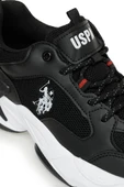 U.S. Polo Assn. MAYBE WMN 5FX 101947172 Kadın Spor Ayakkabı Siyah Beyaz 36-40 thumbnail 7