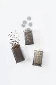 Akrilik Füme Şeker Kahve Çay Kavanozu 500 Ml (Vakum Kapak ) - 2
