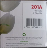 HP 201A CF402A TONER SARI,YELLOW,MUADİL,İTHAL ÜRÜN thumbnail 2