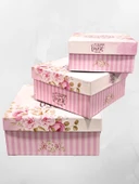 Sevgiliye Özel Kutu İçinde 3 Adet Işıklı Mini Küre ve Yavru Ayıcıklar Hediye Kutusu - 5