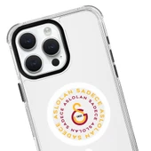 iPhone 16 Pro Max Galatasaray Magsafe Aslolan Şeffaf Telefon Kılıfı - 2
