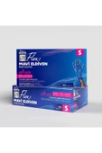 Flex tek kullanımlık pudrasız tpe eldiven 100'lü S-mavi - 1