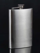9 Oz Paslanmaz Çelik Cep Matarası 266 Ml içki Viski Konyak Alkol Matarası - 11