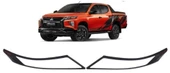 Mitsubishi L200 Uyumlu 2019 Sonrası Ön Far Kaplama Abs (Plastik) - 1