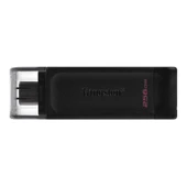 Kingston DT70 256GB USB-C 3.2 Gen 1 Type-C Flash Bellek thumbnail 1