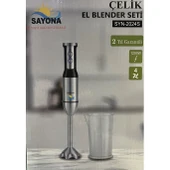 Sayona Çelik El Blender Seti 1200W SYN-2024S - 1