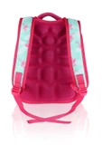 Lugmo Flamingo 3 Lü İlkokul Çanta Seti  Kız Çocuk Çantası Astarlı Pedli Yeşil-Pembe - 4