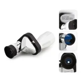 8x20 Tekli Dürbün Monoküler Mini Dürbün Kırmızı Camlı Avuç Içi Dürbünü - 2