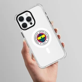 Fenerbahçe Magsafe Logo Şeffaf Telefon Kılıfı - 4