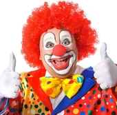 Kırmızı Renk Sünger Palyaço Burnu Takma Burun 10 Adet - 1