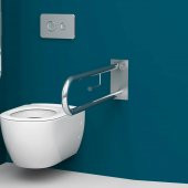 Engelli Mafsallı WC Tutunma Barı - 3