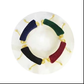 KEMAN YASTIK SİYAH METAL 1/2 ve 1/4 VBSR1214BK thumbnail 3