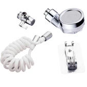 Ayarlanabilir Hortumlu Hareketli Banyo Mutfak Lavabo Musluk Duş Başlığı - 3