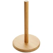 Kaymaz Tabanlı Kağıt Havluluk - Yuvarlak Ahşap Kağıt Havlu Askılığı thumbnail 2