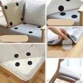 20 Li Halı Kilim Kaydırmaz Cırt Seti- Mobilya Sandalye Koltuk Kılıfı Sabitleyici Yapışkanlı thumbnail 4