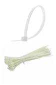 100 Adet Plastik Cırt Kelepçe Kablo Bağı Kablo Düzenleyici-4.8 X 380 MM - 2