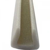 4 Adet Beyaz Kapı Altı Isı Yalıtımı Süngeri Kapı Altı Rüzgarlığı U Şekilli Geçmeli Strafor thumbnail 4