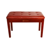 Piyano Aksesuar Koltuk Tabure Çift Kişilik Dominguez Sandık Bölmeli Ceviz DPB115-WN thumbnail 11