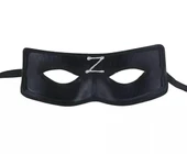 Zorro Maskesi Arkadan Lastikli Z Baskılı - 1