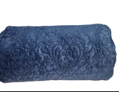 APRİCİTAS BATTANİYE ÇİFT KİŞİLİK EMBOSS LACİVERT thumbnail 3