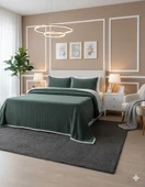 ÇİFT KİŞİLİK YATAK ÖRTÜSÜ SETİ ALLDAY MOSAİC HAKİ thumbnail 1