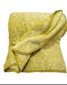 APRİCİTAS BATTANİYE ÇİFT KİŞİLİK EMBOSS HARDAL thumbnail 3