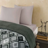 TAÇ WİNTER SET TEK KİŞİLİK HARLOW GRİ thumbnail 2