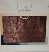 APRİCİTAS BATTANİYE ÇİFT KİŞİLİK EMBOSS TARÇIN thumbnail 4