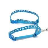 Parlak Kedi Gezdirme Göğüs Tasması - 4