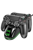ASFAL PS4 Şarj standı PS4 Göstergeli İkili Şarj İstasyonu PS4 Kol Şarj Standı - 1
