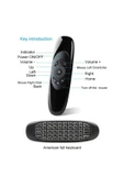 ASFAL Android Akıllı TV, Tablet, Bilgisayar Uyumlu Uzaktan Kumandalı Klavye Kablosuz Mini Klavye - 4