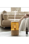 ASFAL Ahşap Şık Hava Nemlendirici 125 ml Aromaterapi Nemlendirici Makinesi Difüzör - 1