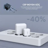 AUKEY PA-B1L-WH 30W OMNIA II MINI GAN TYPE-C PD SARJ ADAPTÖRÜ - 3