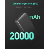 AUKEY PB-N74S-BK 22.5W 20000 MAH PD QC 3.0 POWERBANK - 3