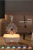 ASFAL Ultrasonik Yel Değirmeni Efekti Buhar Makinesi Hava Nemlendirici Aroma Difüzör Işıklı Kumandalı - 2