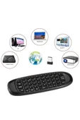 ASFAL Android Akıllı TV, Tablet, Bilgisayar Uyumlu Uzaktan Kumandalı Klavye Kablosuz Mini Klavye - 2