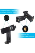 ASFAL Tripod ve Monopod İçin Telefon Bağlantı Aparatı Cep Telefonu Klipsi Tutucu Yatay ve Dikey Kullanılır - 3