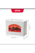 ASFAL 3D Şömine Hava Nemlendirici 270 ml Ateş Görünümlü Nemlendirici Difüzör Buhar Makinesi - 3