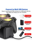 PSGT PS4 Dualshock 4 Göstergeli Şarj Stand Kiti Şarj Standı - 3