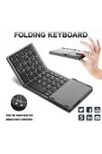 ASFAL Touchpadli Katlanabilir Bluetooth Klavye Telefon Tablet ve Pc Uyumlu Taşınabilir Klavye - 6