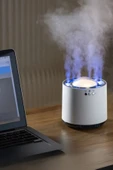 ASFAL Rgb Modlu 800ML Sese Duyarlı 6 Ledli 800ml Kapasiteli Hava Nemlendiricisi Aroma Difüzör - 3