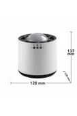ASFAL Rgb Modlu 800ML Sese Duyarlı 6 Ledli 800ml Kapasiteli Hava Nemlendiricisi Aroma Difüzör - 6