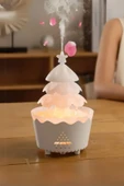 ASFAL Aroma Difüzör Hava Nemlendirici Kumandalı Gece Lambası Renkli Çam Ağacı Görünümlü 250ML Difüzör - 2