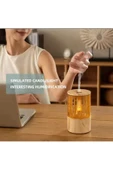 ASFAL Ahşap Şık Hava Nemlendirici 125 ml Aromaterapi Nemlendirici Makinesi Difüzör - 2