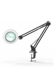 ASFAL 74cm Metal Masaüstü Selfie Işığı 3 Renkli Okuma ve Çalışma Lambası Akrobat 16 cm Ring Light - 5