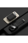ASFAL Kendinden Kablolu Taşınabilir Pratik 10000 mAh Powerbank Led Göstergeli Güç Deposu - 2