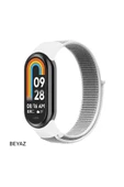 ASFAL Xiaomi Mi Band 8 Uyumlu Kordon Mi Band 8 Sport Loop Örgü Kordon Kayış - 1