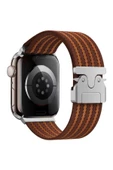 ASFAL Apple Watch 3/4/5/6/7/8/9/10/se/ultra/ultra2 44mm/45mm/46mm/49mm Uyumlu Kumaş Kordon - 1