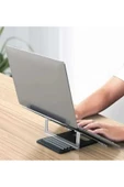ASFAL Metal Yükseklik Ayarlı Çantalı Tablet ve Laptop Standı Taşınabilir Masaüstü Macbook ve Laptop Tutucu - 6