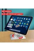 ASFAL 360° Dönen 17 inç Uyumlu Katlanabilir Taşınabilir Masaüstü Telefon, Macbook, Tablet, Laptop Tutucu - 6